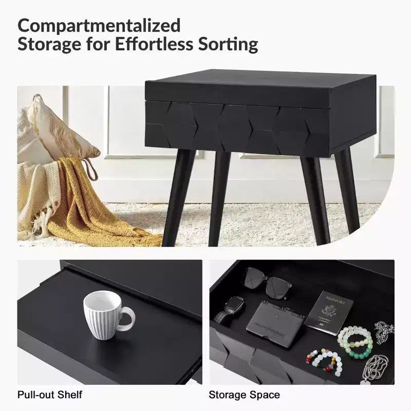 Table d'appoint Mid-century Modern