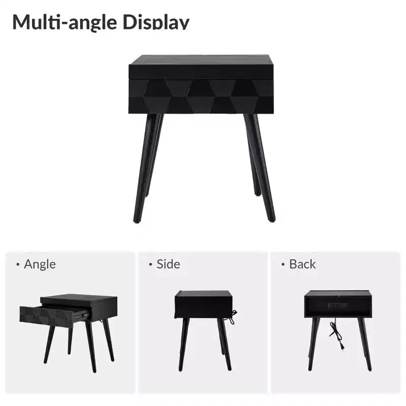 Table d'appoint Mid-century Modern