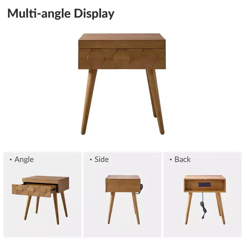 Table d'appoint Mid-century Modern