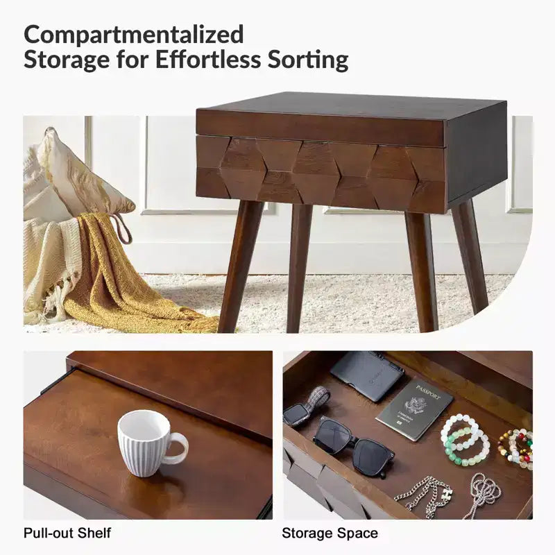Table d'appoint Mid-century Modern
