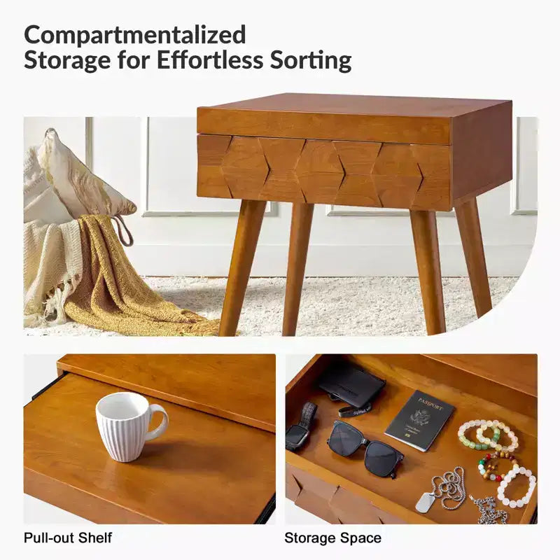 Table d'appoint Mid-century Modern