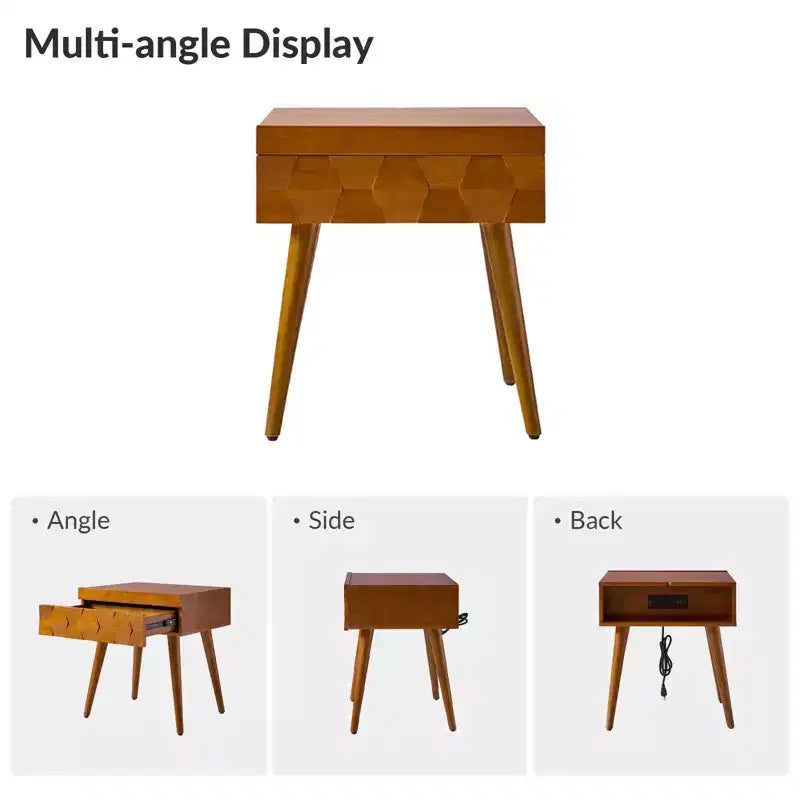 Table d'appoint Mid-century Modern