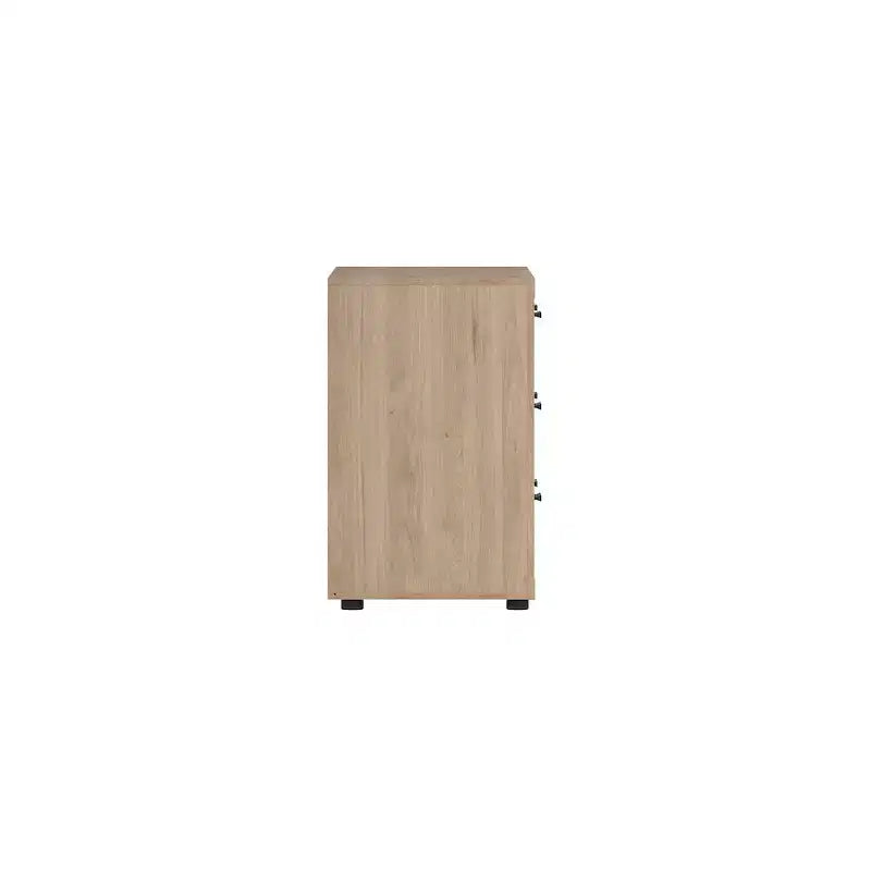 Commode double à 6 tiroirs, Jackson Hickory