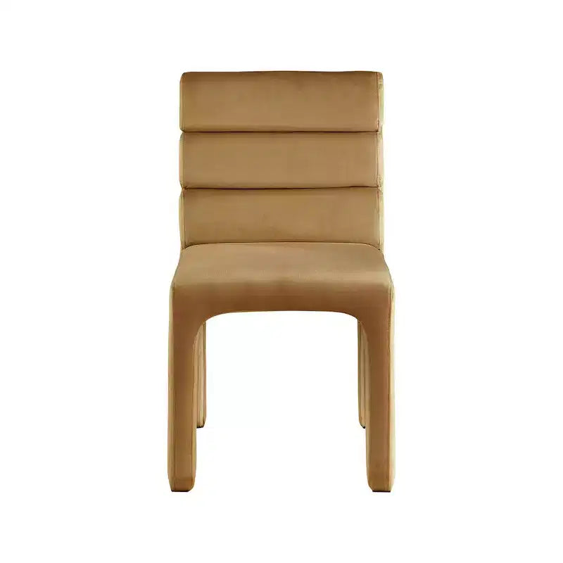 Chaise de salle à manger en velours Selle
