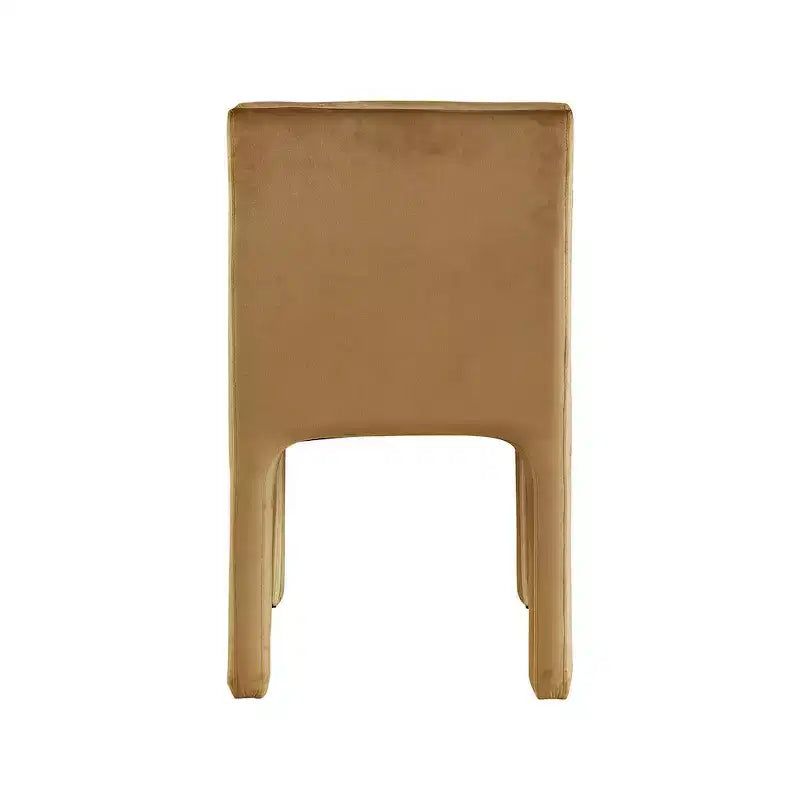 Chaise de salle à manger en velours Selle
