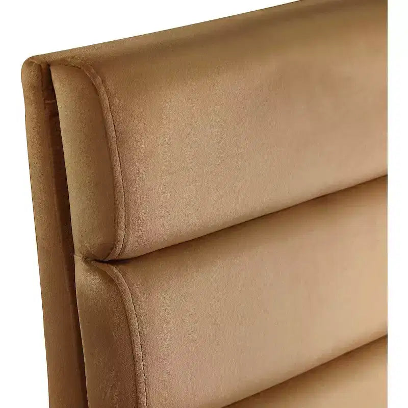 Chaise de salle à manger en velours Selle