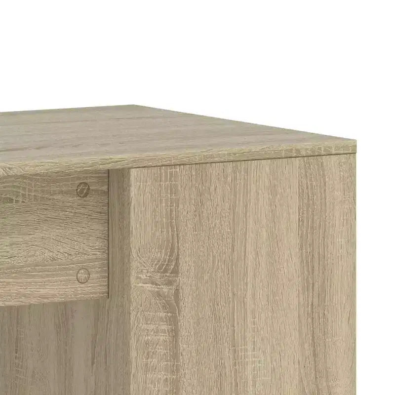 Bureau blanc en bois composite, moyen, rectangulaire, moderne
