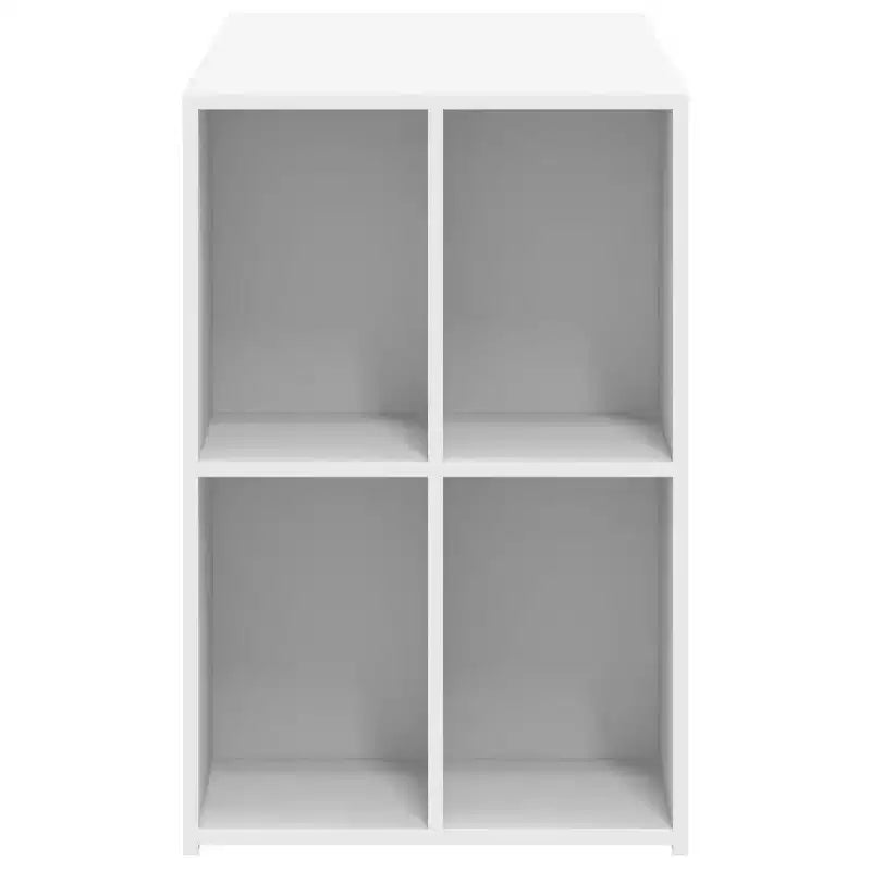 Bureau blanc en bois composite, moyen, rectangulaire, moderne