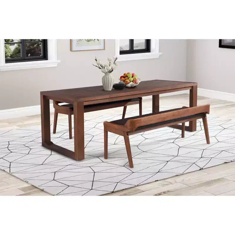 Table à manger extensible Châtaignier
