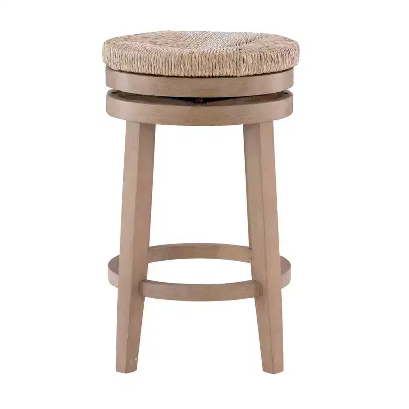 Tabouret de bar pivotant sans dossier, hauteur comptoir
