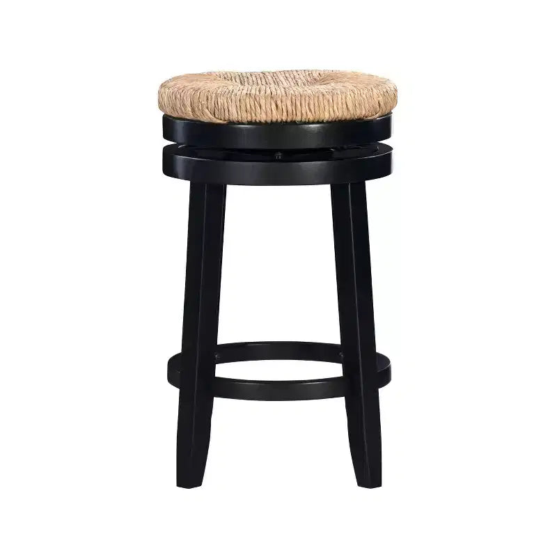 Tabouret de bar pivotant sans dossier, hauteur comptoir