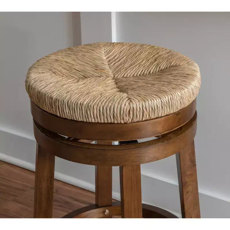 Tabouret de bar pivotant sans dossier, hauteur comptoir