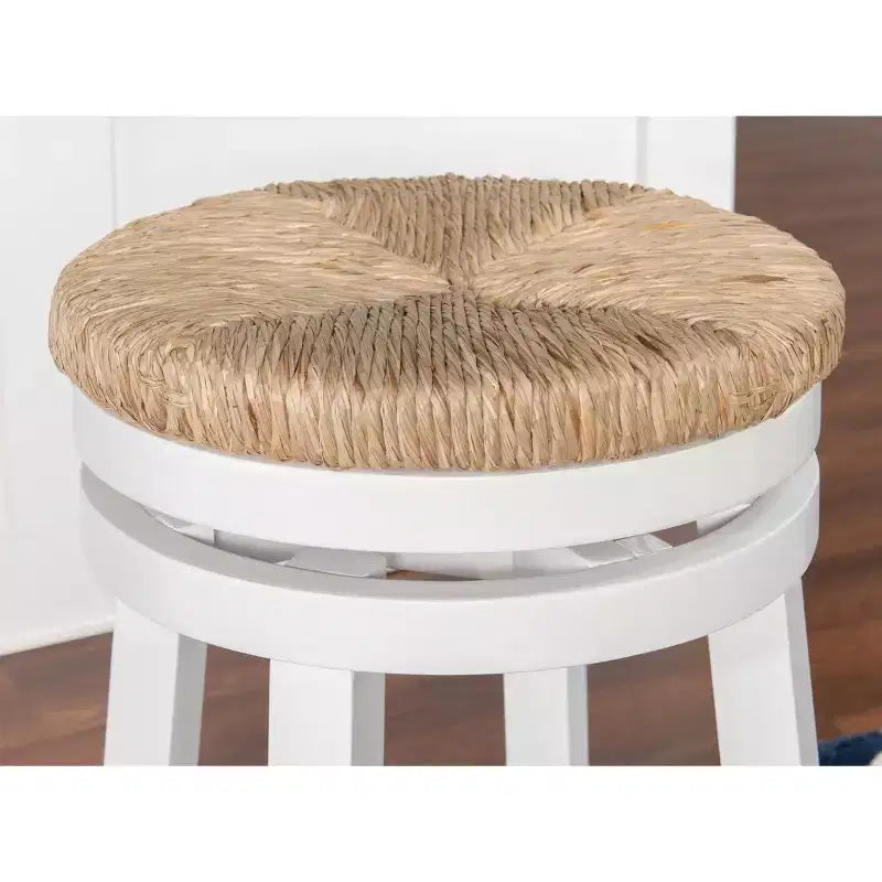Tabouret de bar pivotant sans dossier, hauteur comptoir