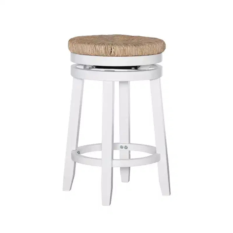 Tabouret de bar pivotant sans dossier, hauteur comptoir